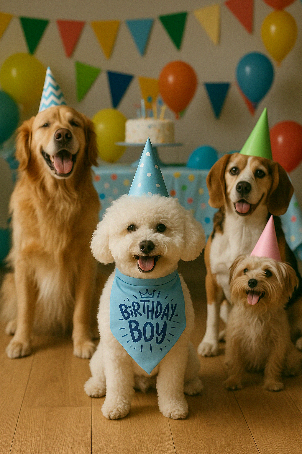 Birthday Boy Bandana