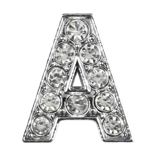 10 mm Slide Letters A-Z (10/pk) - Clear