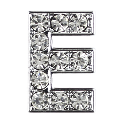 10 mm Slide Letters A-Z (10/pk) - Clear