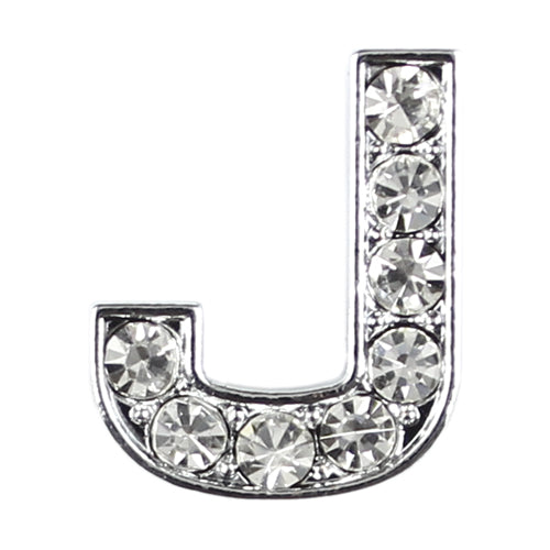 10 mm Slide Letters A-Z (10/pk) - Clear