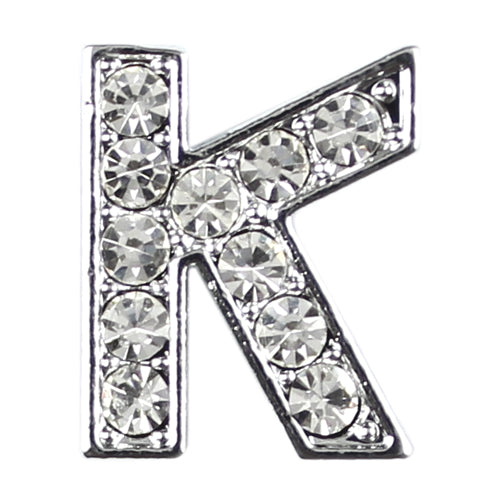 10 mm Slide Letters A-Z (10/pk) - Clear