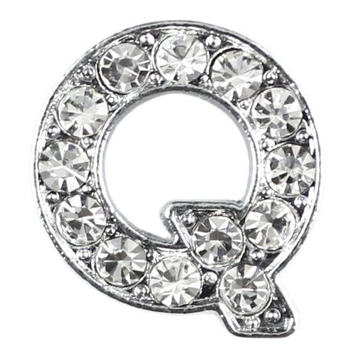 10 mm Slide Letters A-Z (10/pk) - Clear