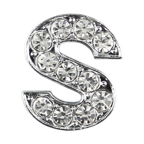 10 mm Slide Letters A-Z (10/pk) - Clear