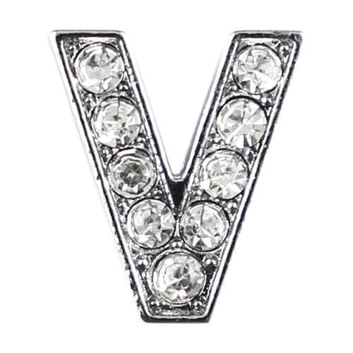 10 mm Slide Letters A-Z (10/pk) - Clear