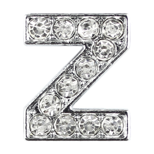 10 mm Slide Letters A-Z (10/pk) - Clear