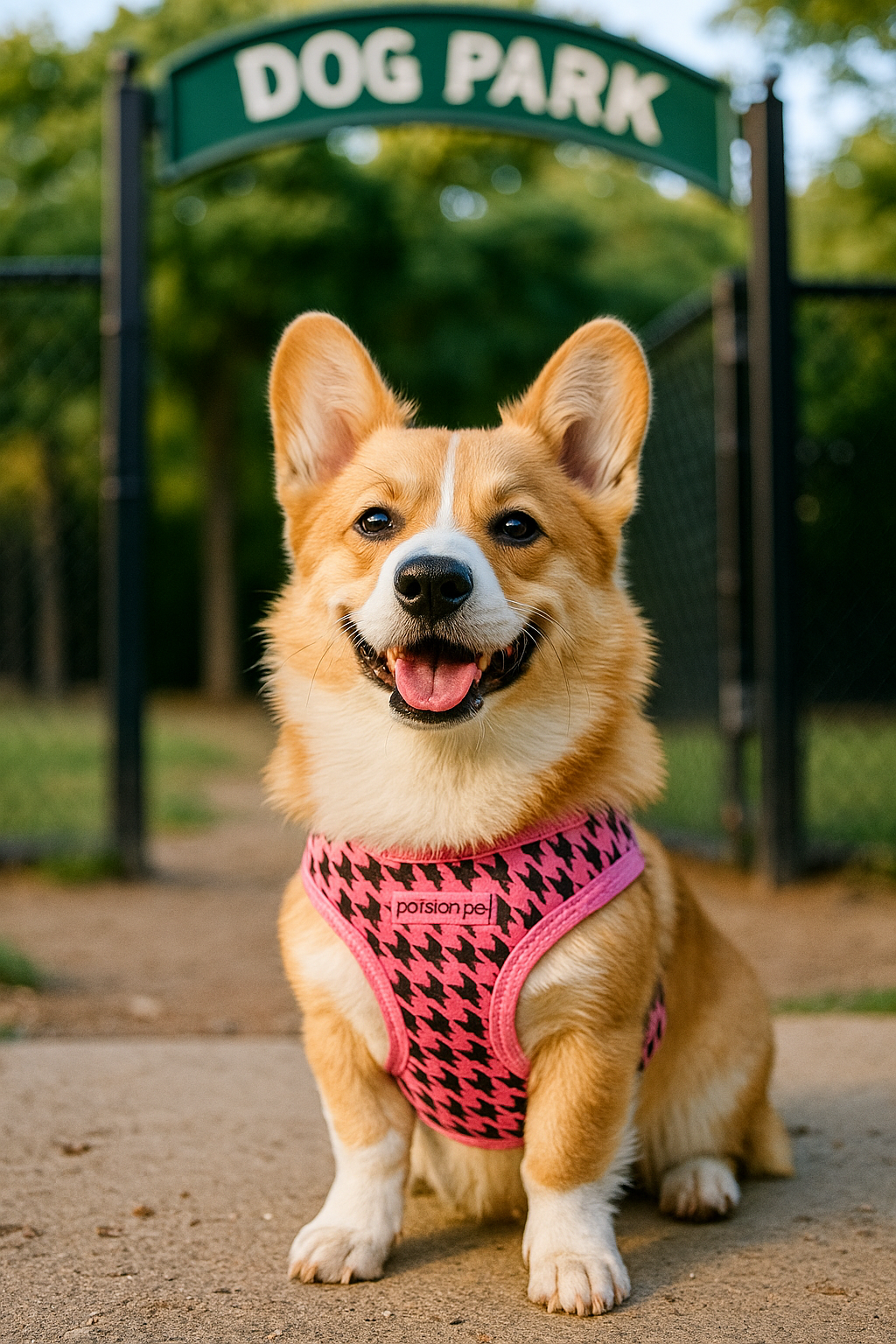 Freedom H. - Pink Houndstooth