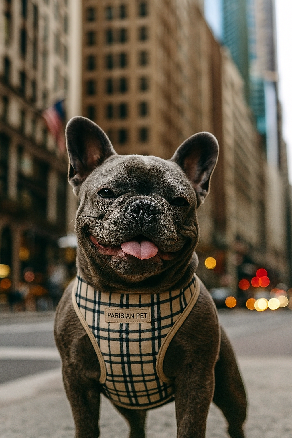 Freedom Harness, Khaki Plaid