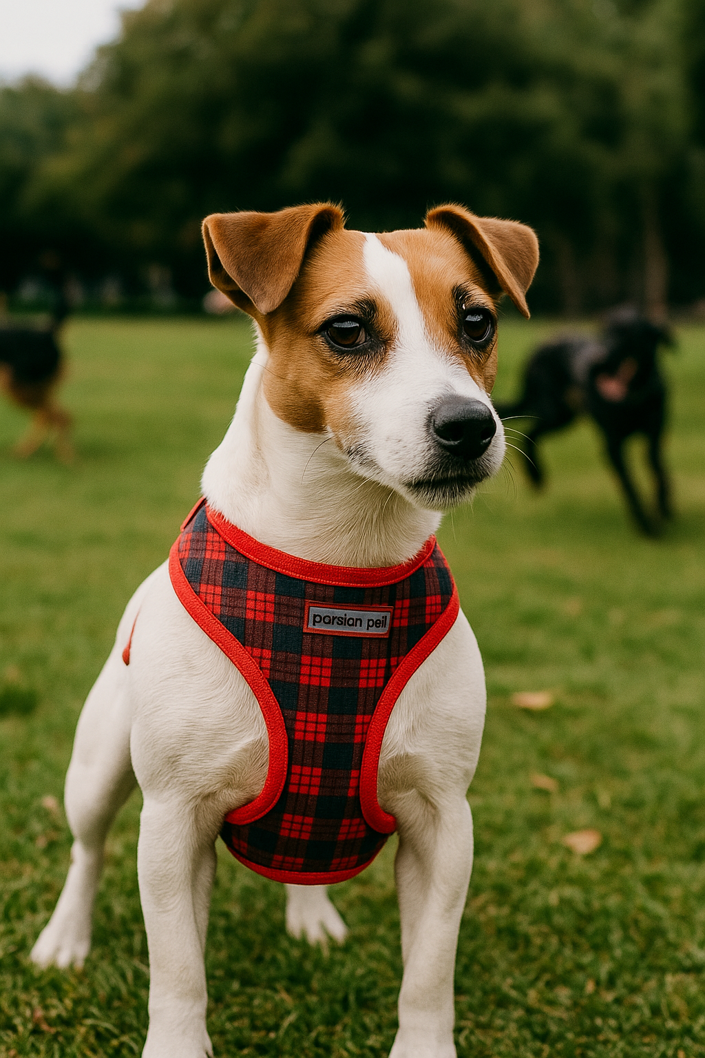 Freedom Harness Scottish Red/Blue
