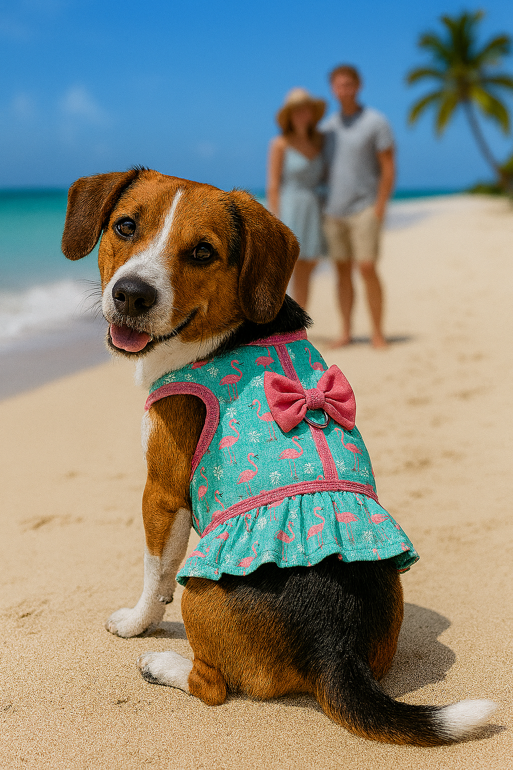 Flamingos Harness Dress
