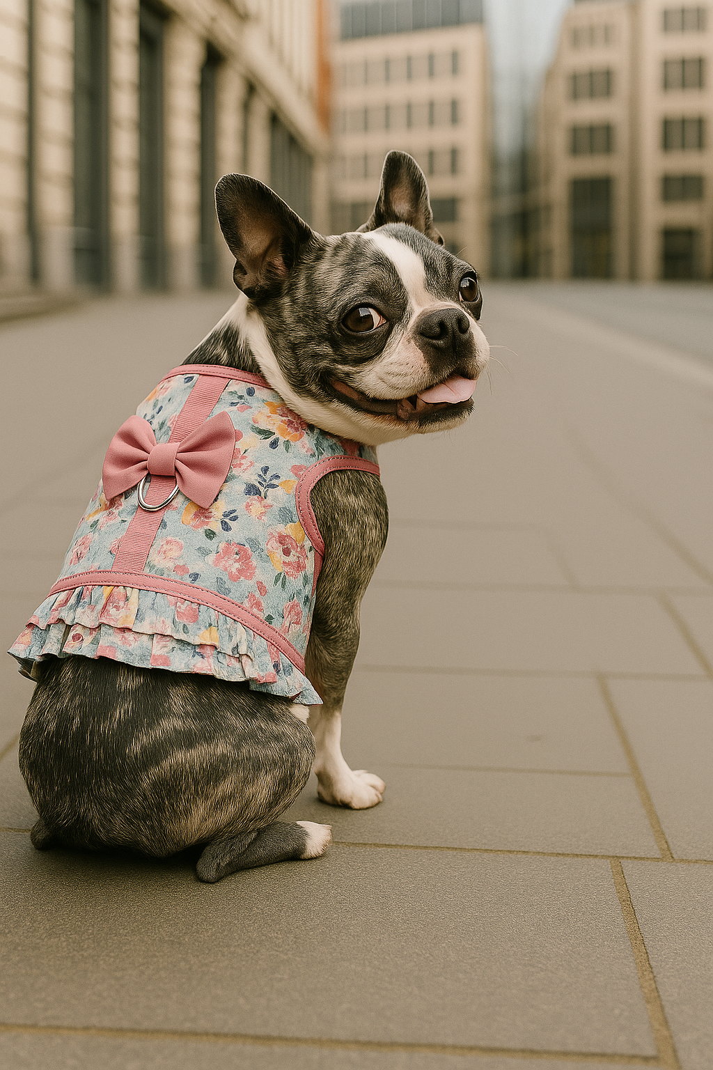 Spring Blossoms Harness Dress