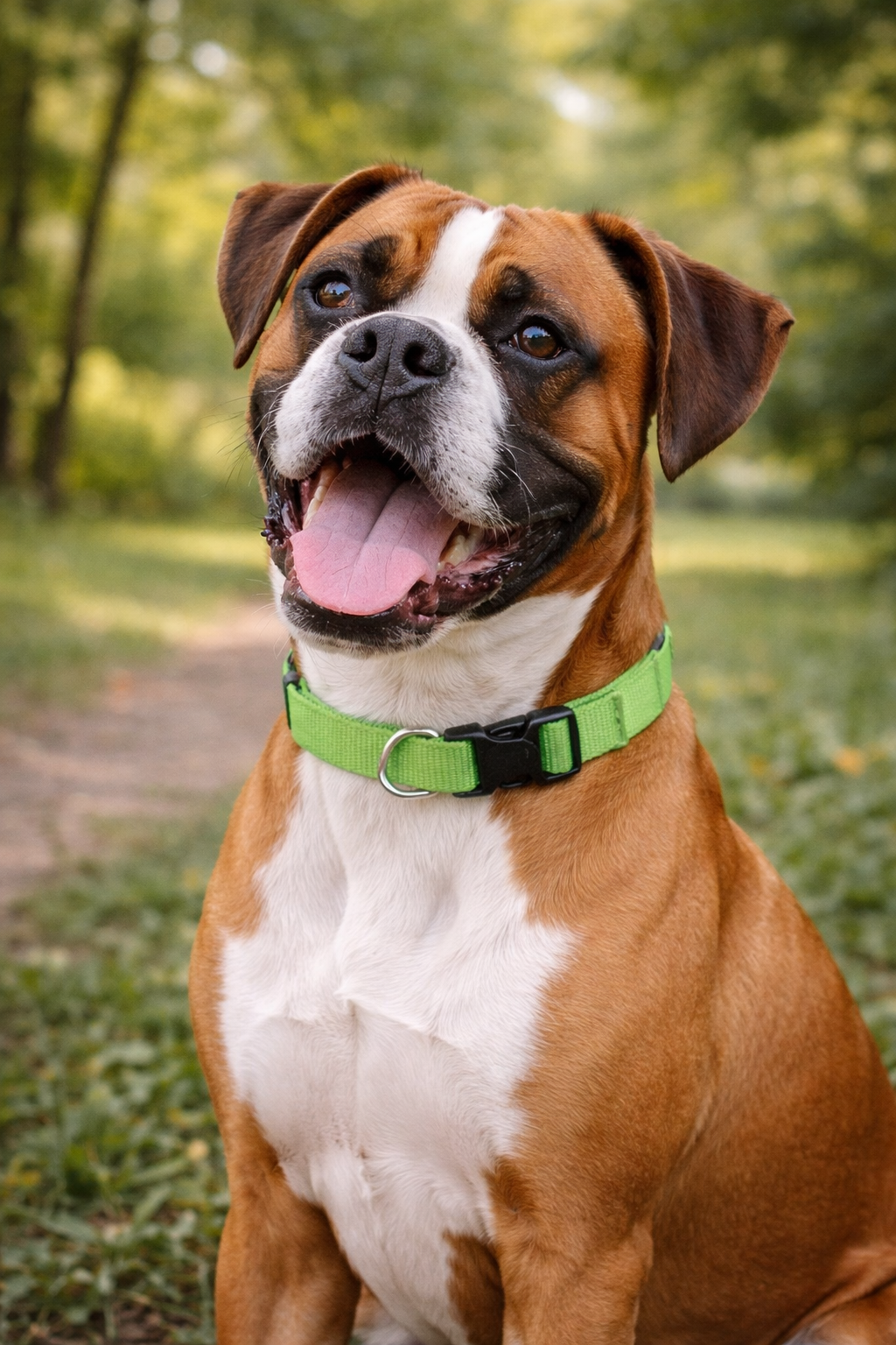 Nylon Collar - Green