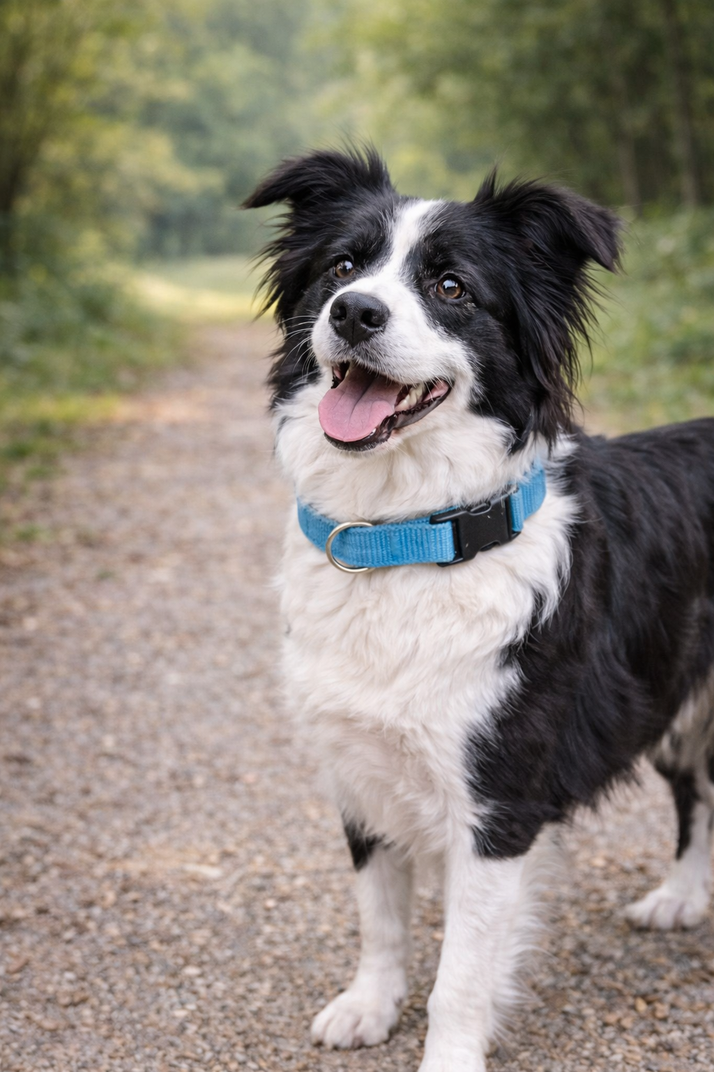 Nylon Collar - Light Blue