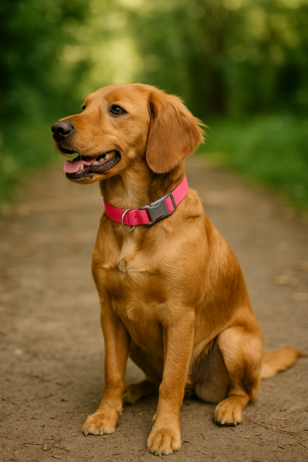 Nylon Collar - Light Pink