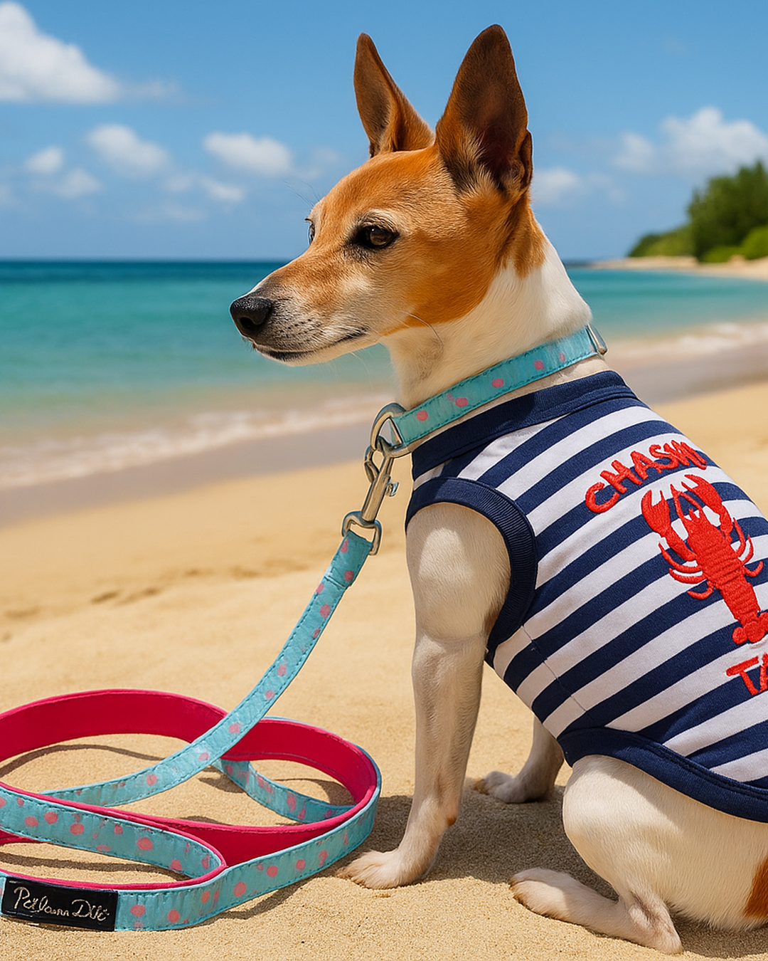 Lobster Chasing Tail Tee