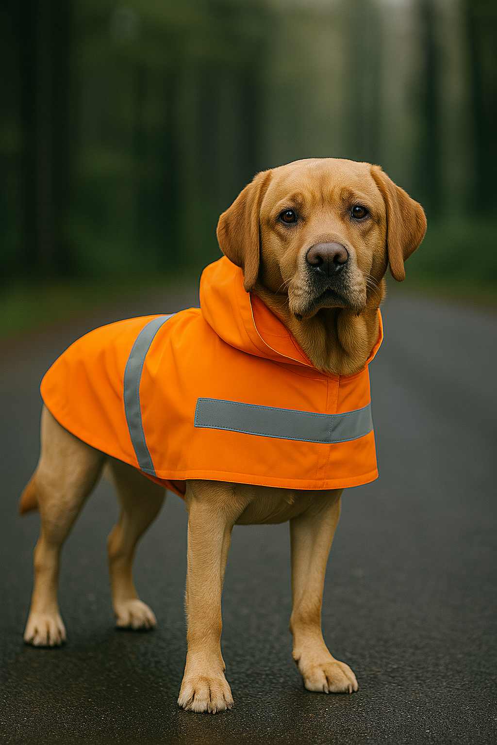 Raincoat - Orange