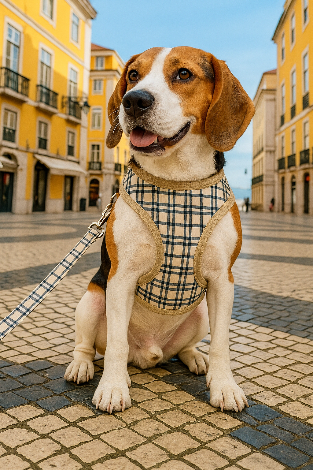 Freedom Harness, Khaki Plaid