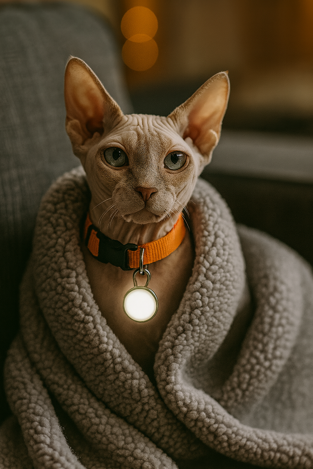 Nylon Collar - Orange