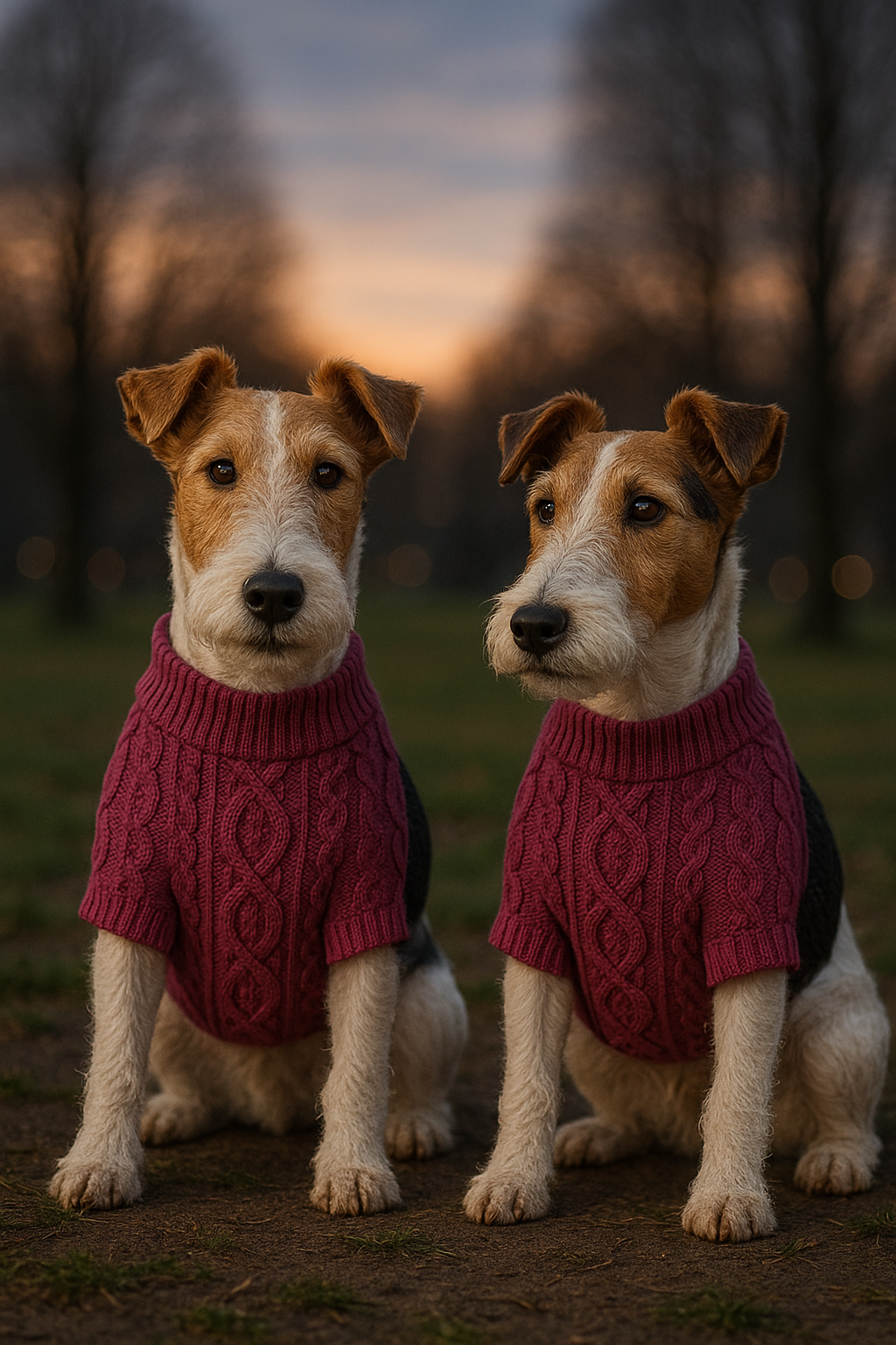 Cable Knit Sweater, Raspberry