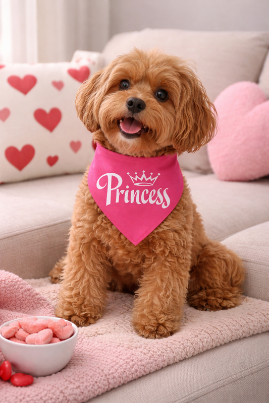Valentine’s Day Pet Outfits: Tees, Dresses & Bandanas