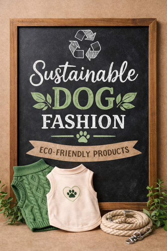Eco-Friendly Dog Fashion: Sustainable Products for Your Catalog