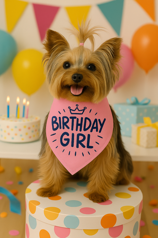 Birthday Girl Bandana