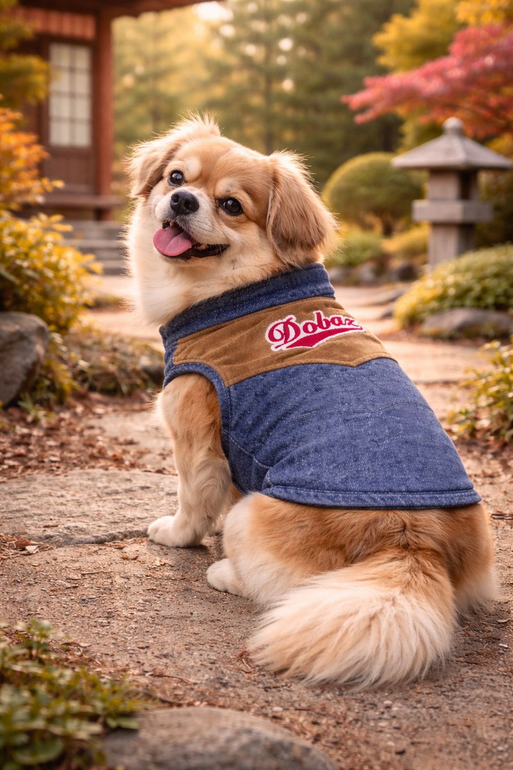 Denim Suede Jacket