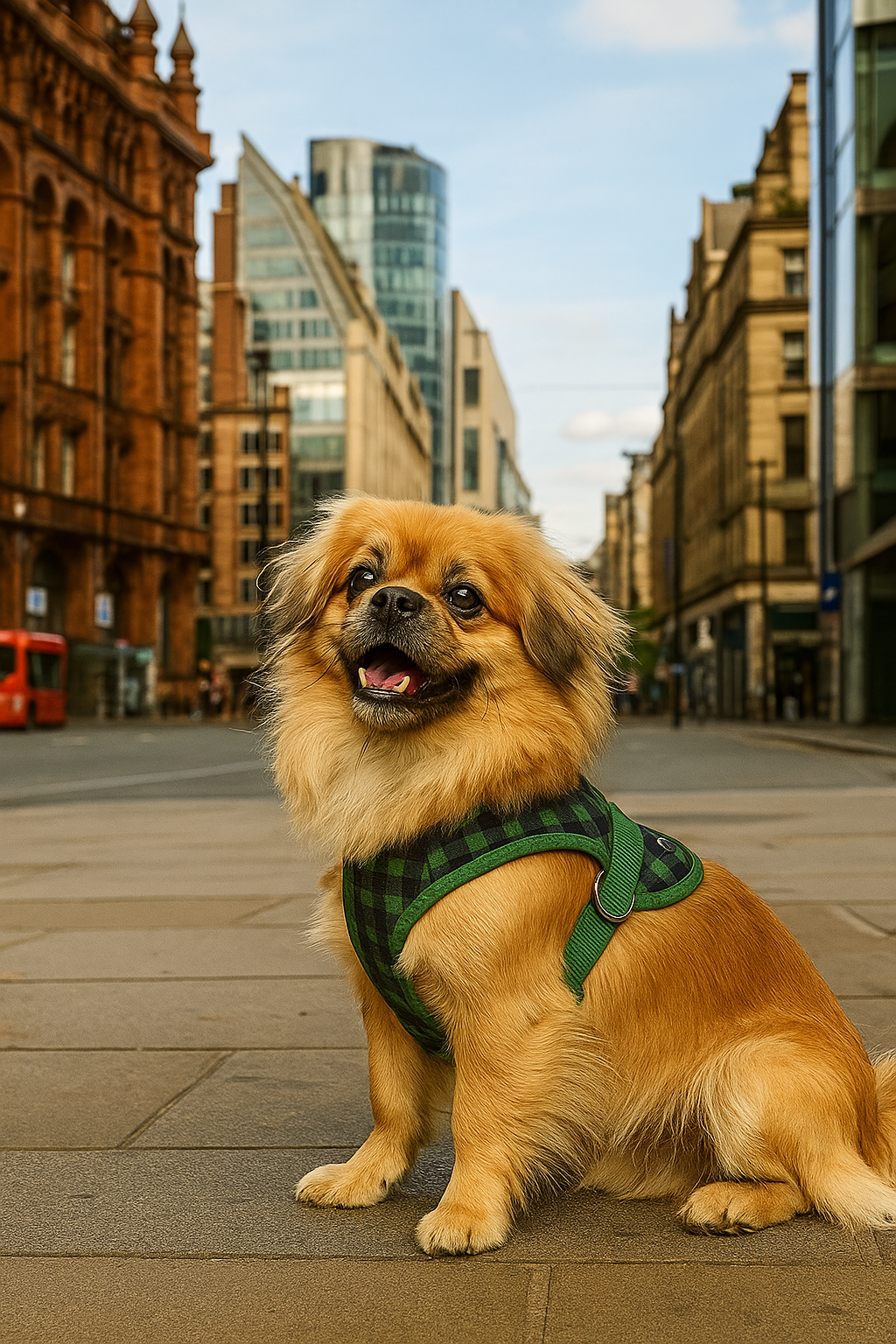Freedom Harness Scottish Green/Blue
