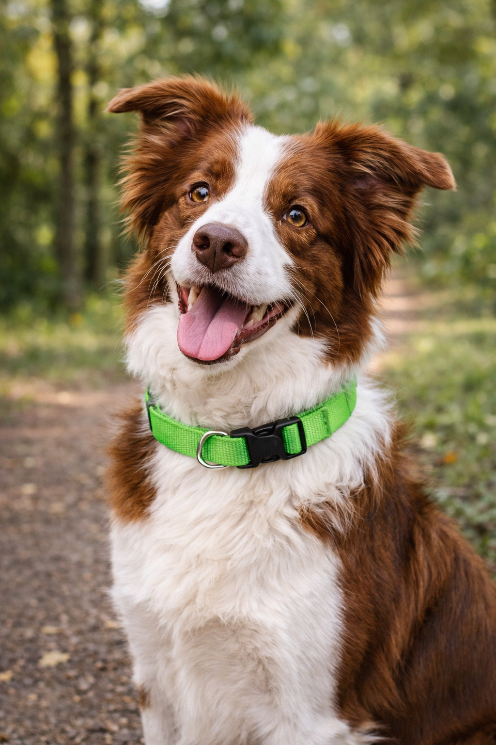 Nylon Collar - Green