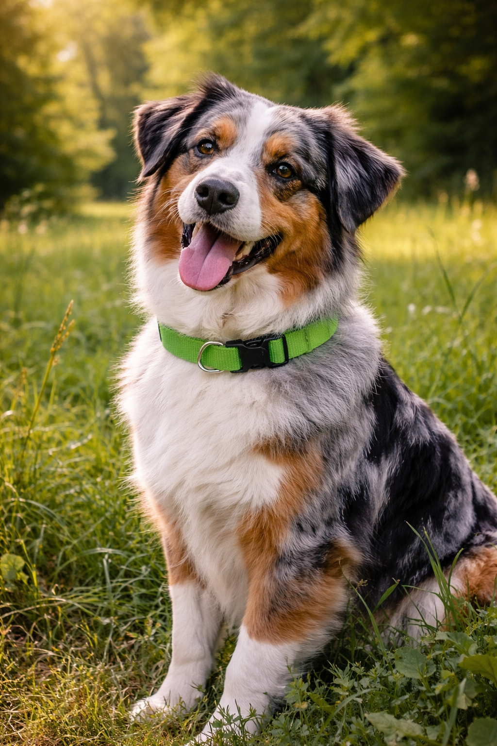 Nylon Collar - Green