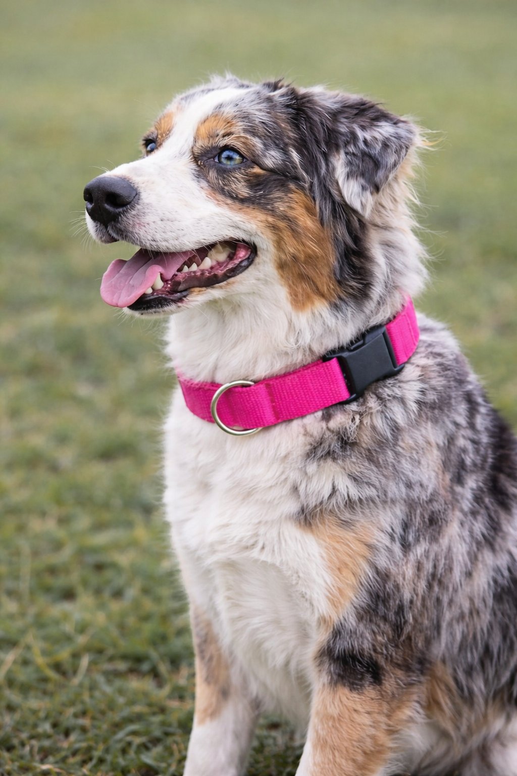 Nylon Collar - Neon Pink