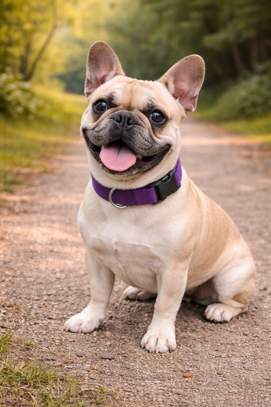 Nylon Collar - Lilac