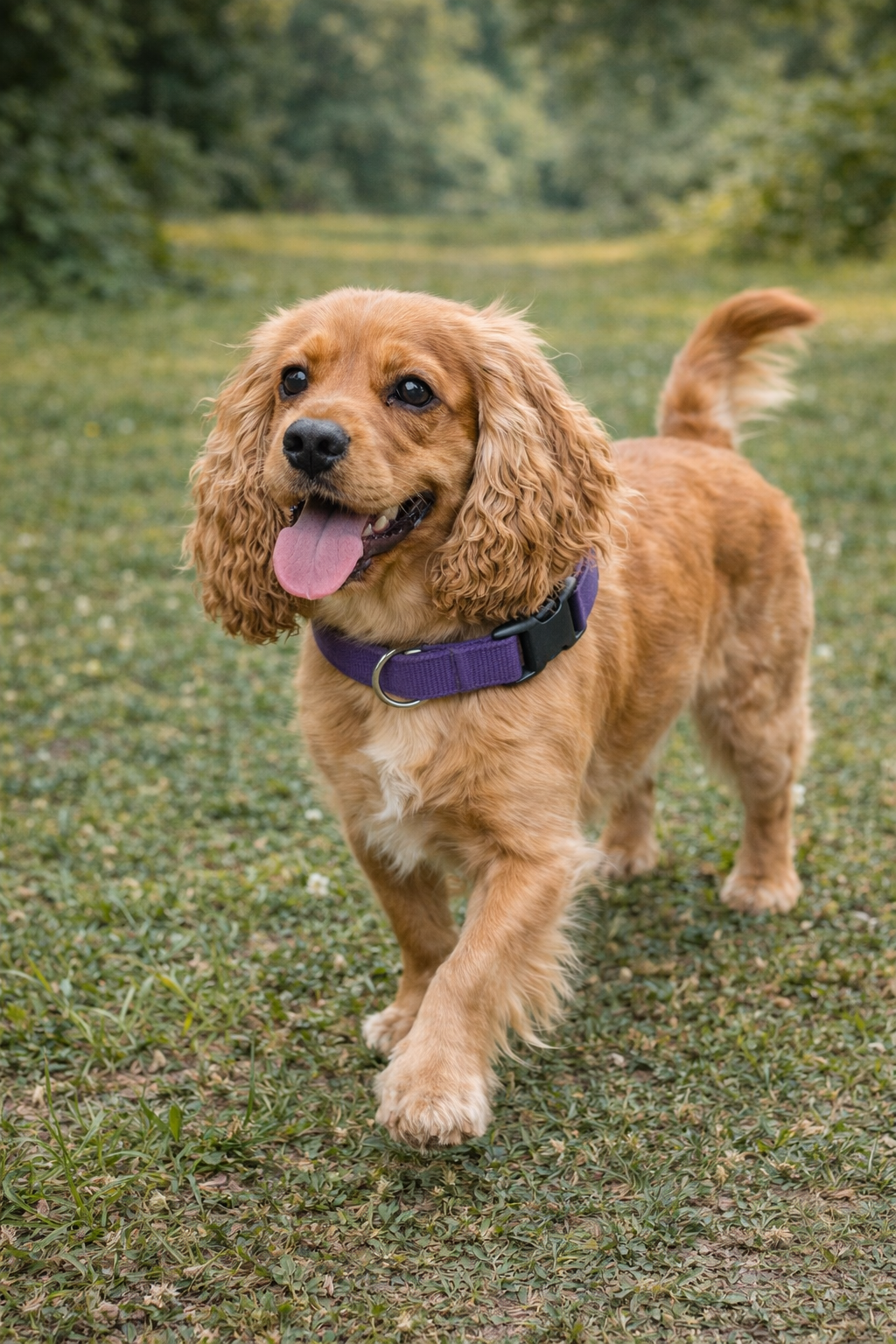 Nylon Collar - Lilac
