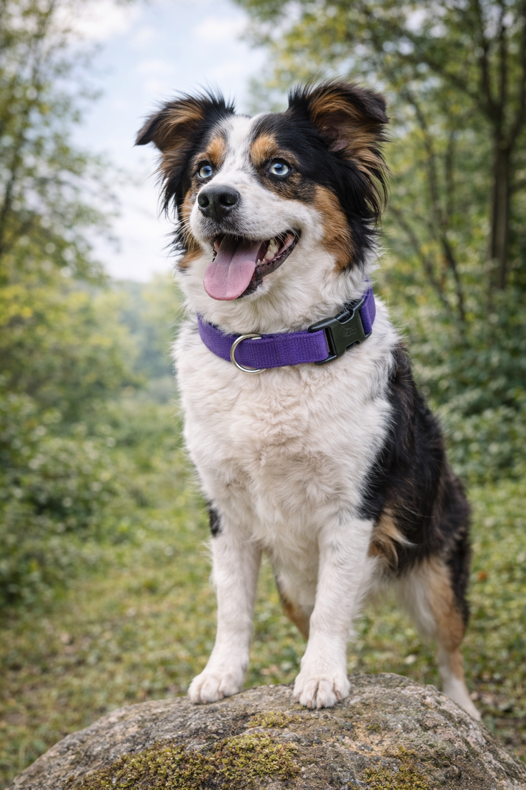 Nylon Collar - Lilac