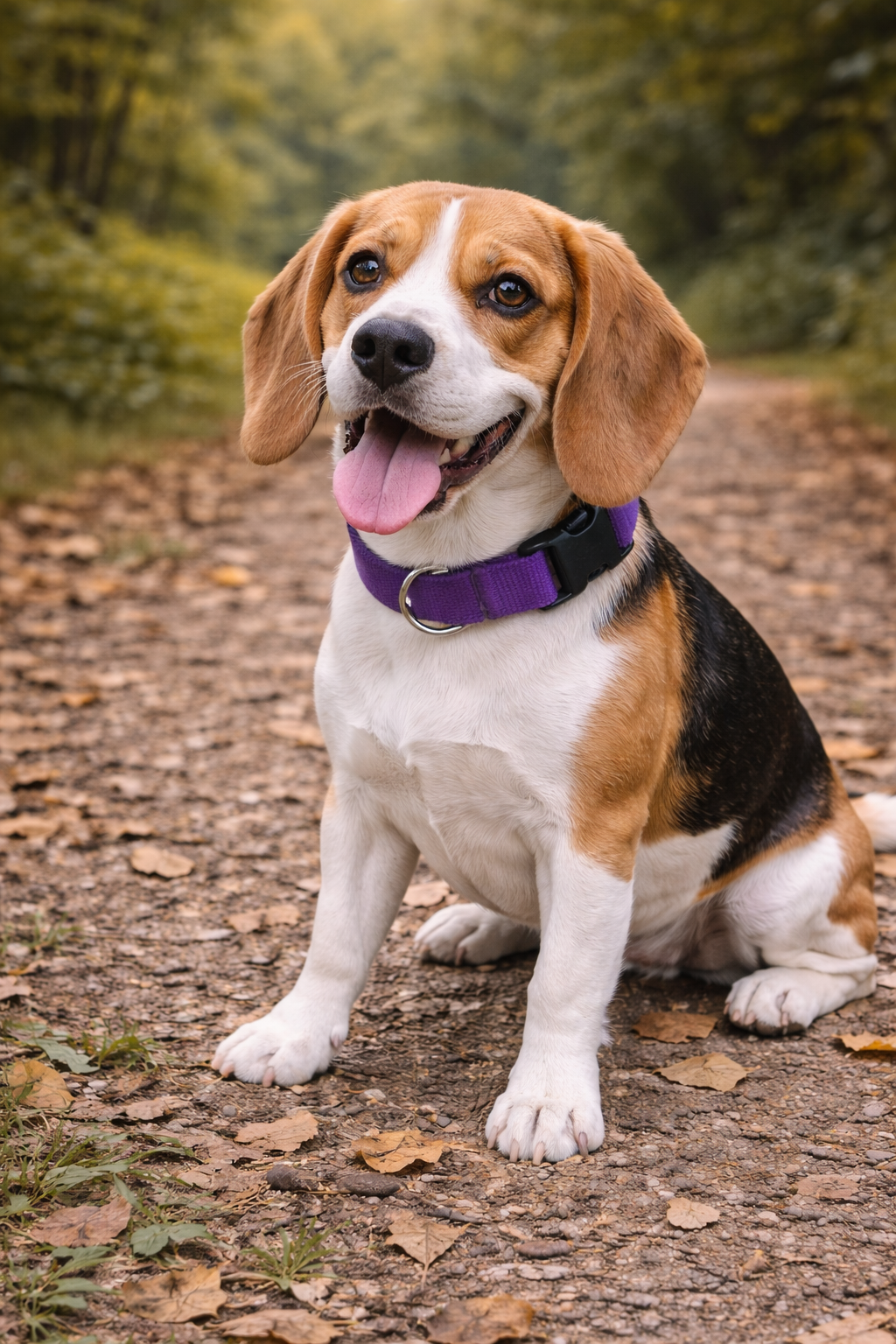 Nylon Collar - Lilac