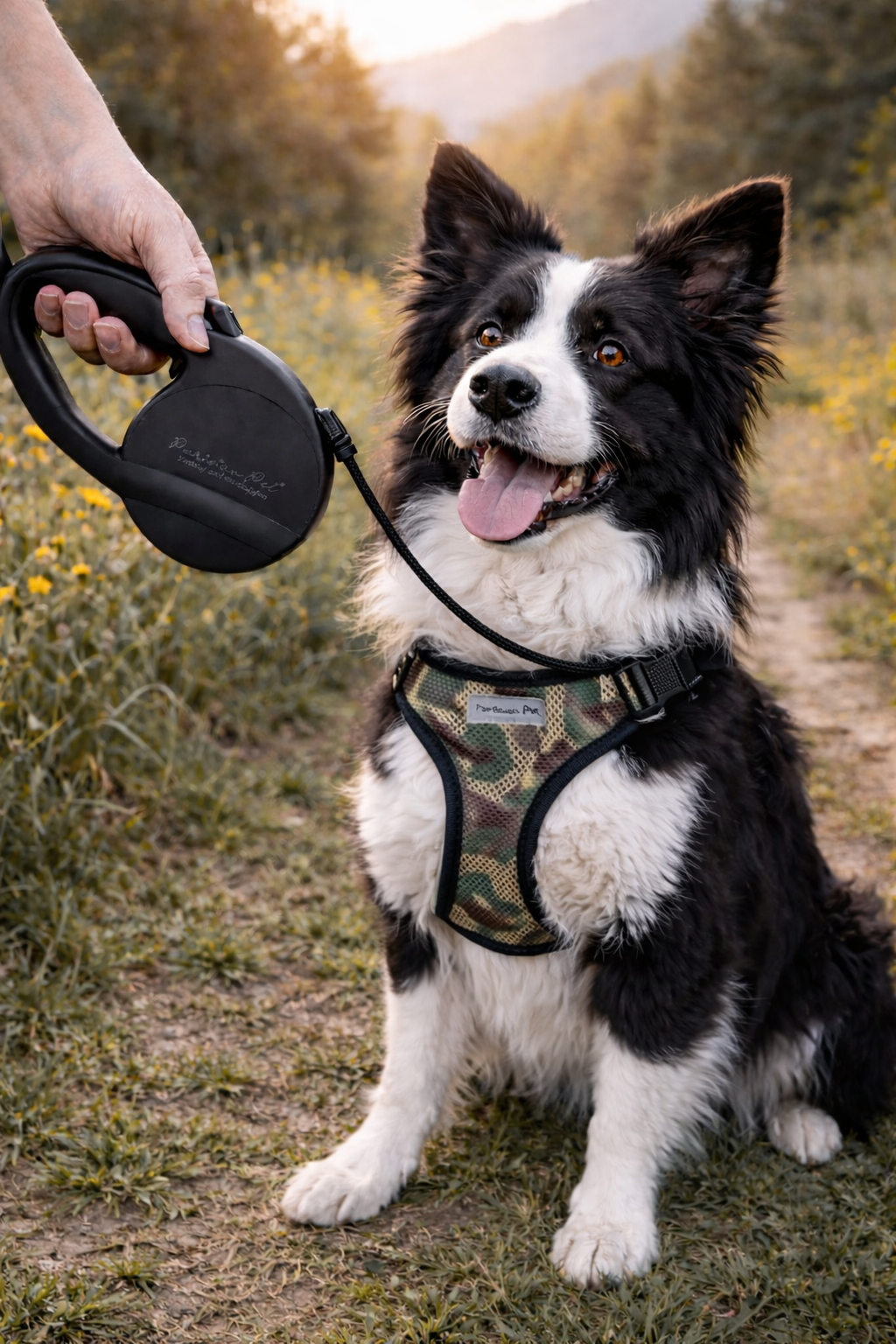 Retractable Leash [M] - Black