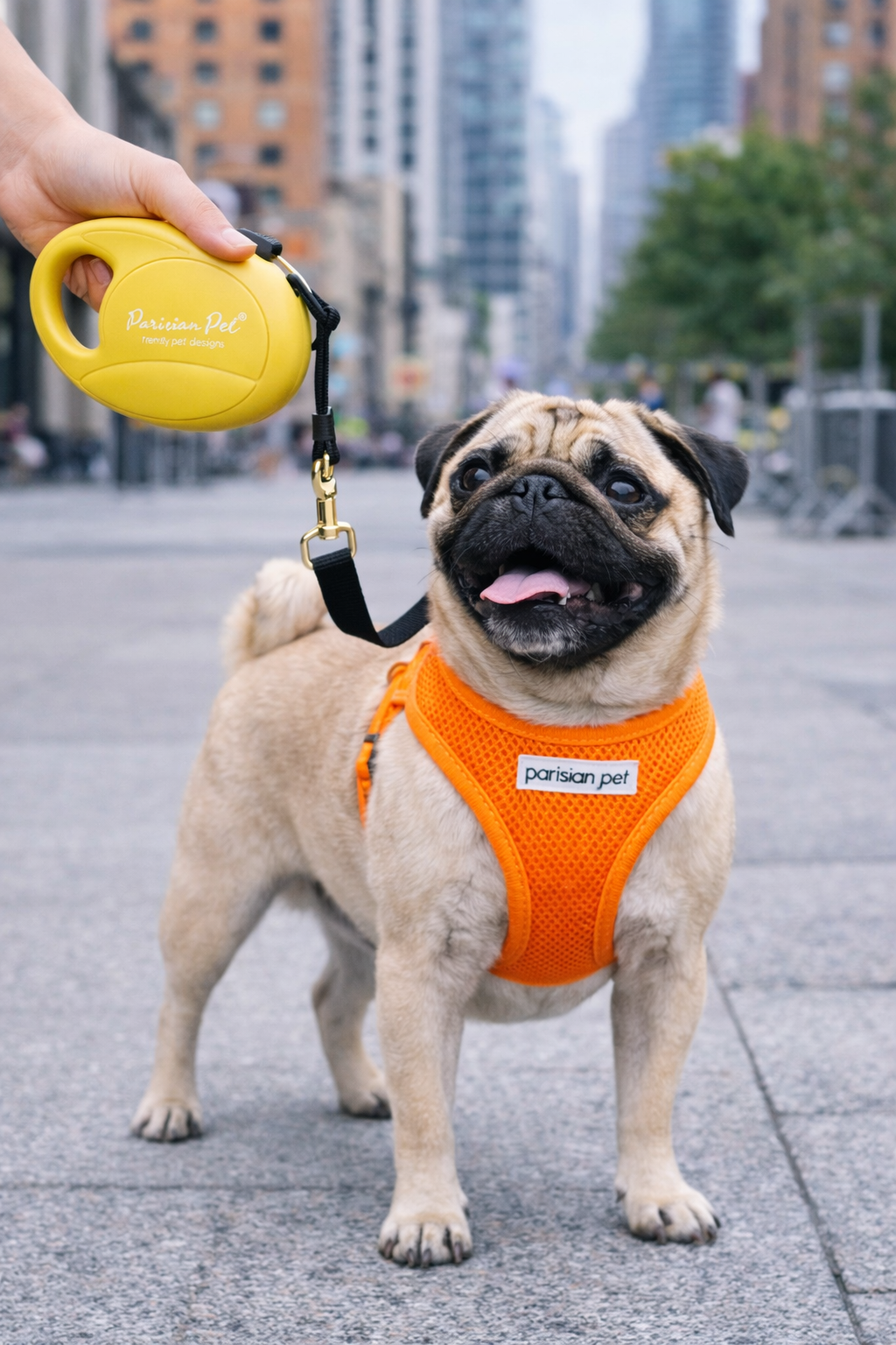 Retractable Leash [M] - Yellow