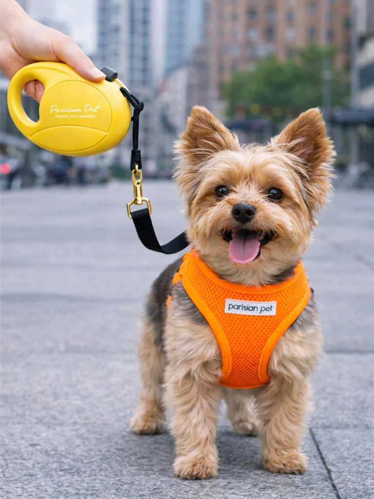 Retractable Leash [M] - Yellow