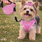 Crystal Retractable Leash Pink