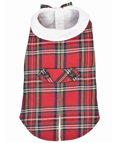 Tartan Tuxedo, White/Red