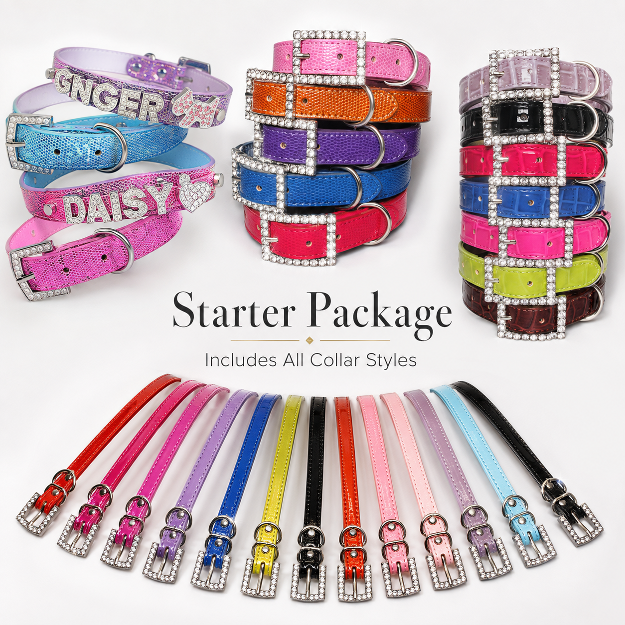 Starter Pack of Personalized Collars