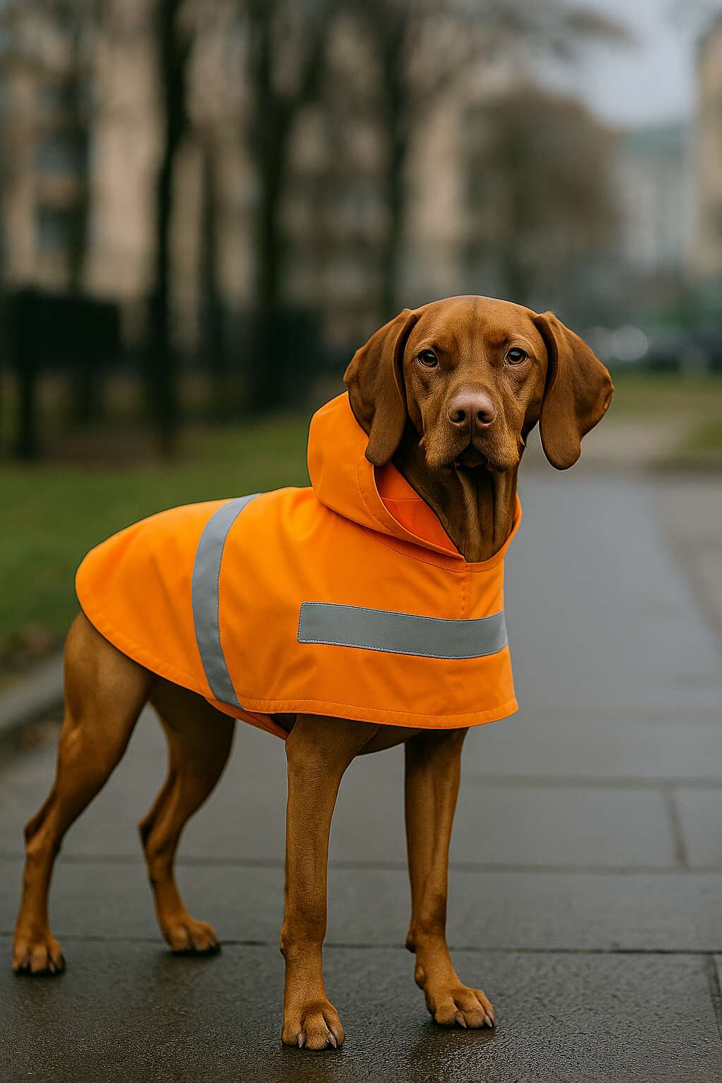 Raincoat - Orange