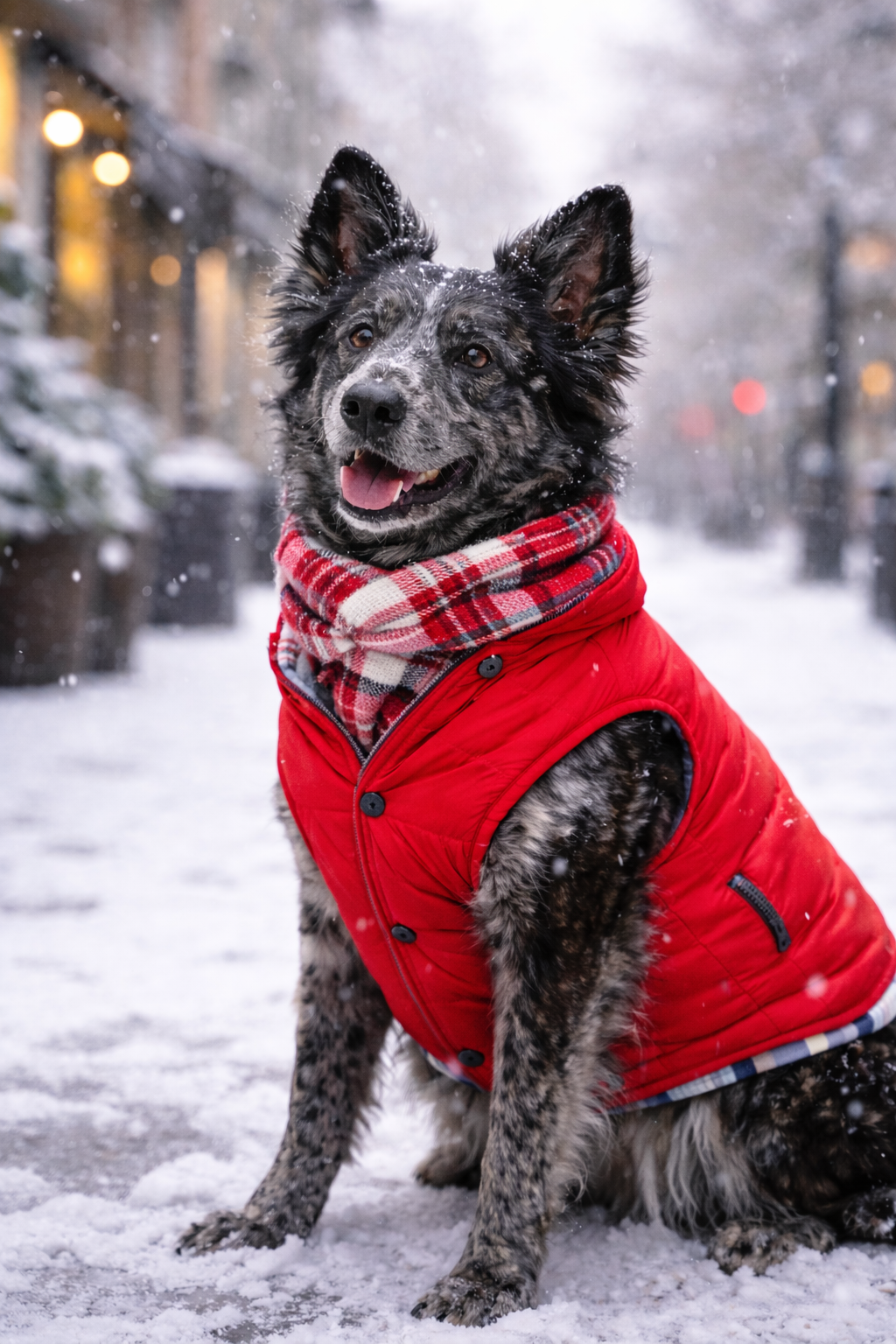 Plaid Reversible Jacket