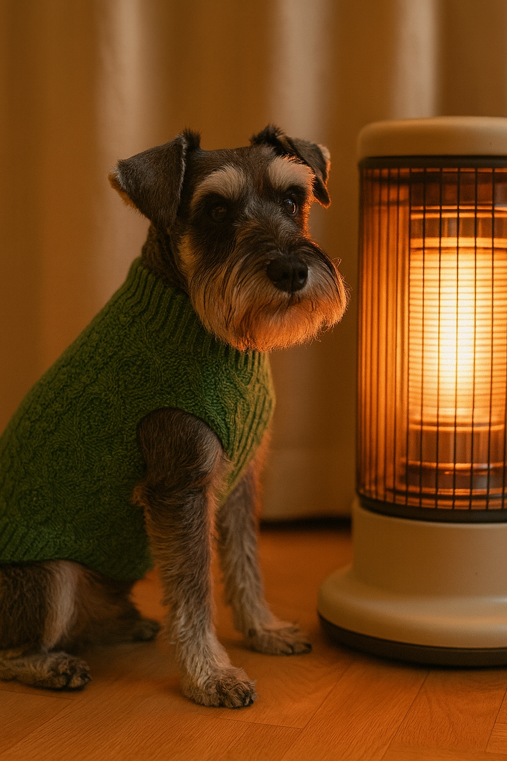Cable Knit Sweater, Green