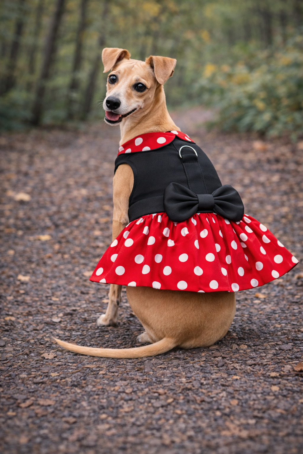 Red Dots Minnie Dress
